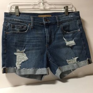 Joe’s Jeans Distressed Denim Cut Off Shorts